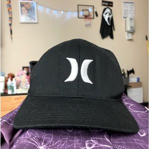 Hurley black baseball cap
